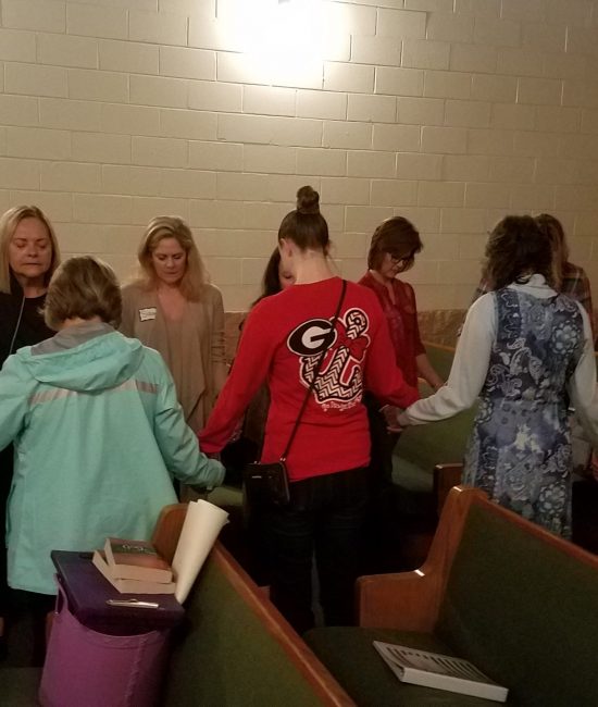 christ chapel praying 2